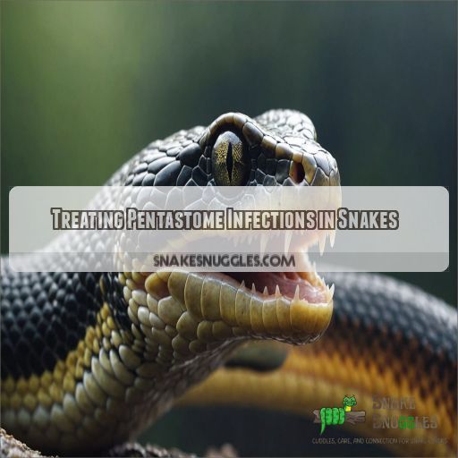 Treating Pentastome Infections in Snakes