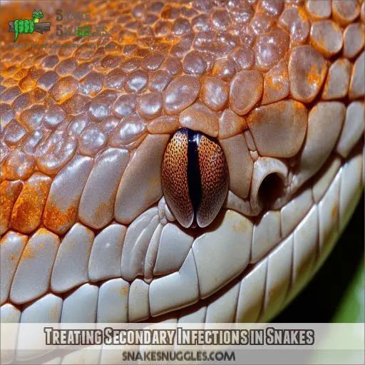 Treating Secondary Infections in Snakes