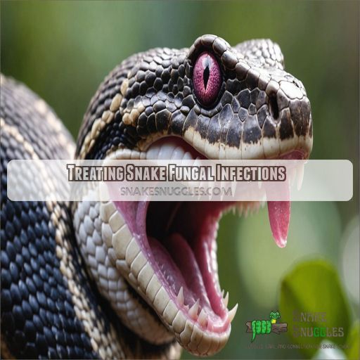 Treating Snake Fungal Infections