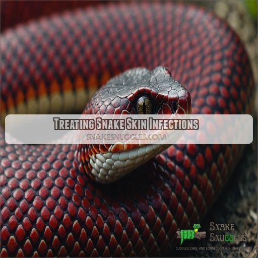 Treating Snake Skin Infections