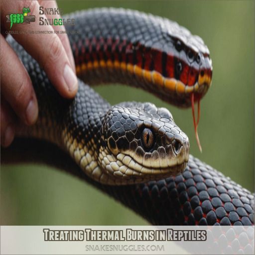 Treating Thermal Burns in Reptiles