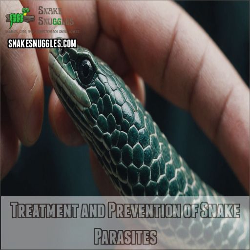 Treatment and Prevention of Snake Parasites