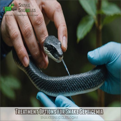 Treatment Options for Snake Septicemia