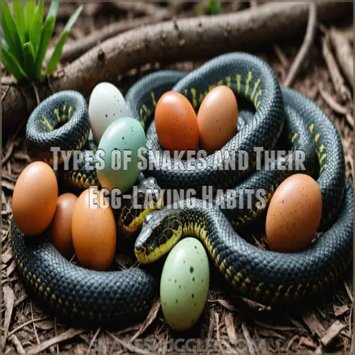 Types of Snakes and Their Egg-Laying Habits