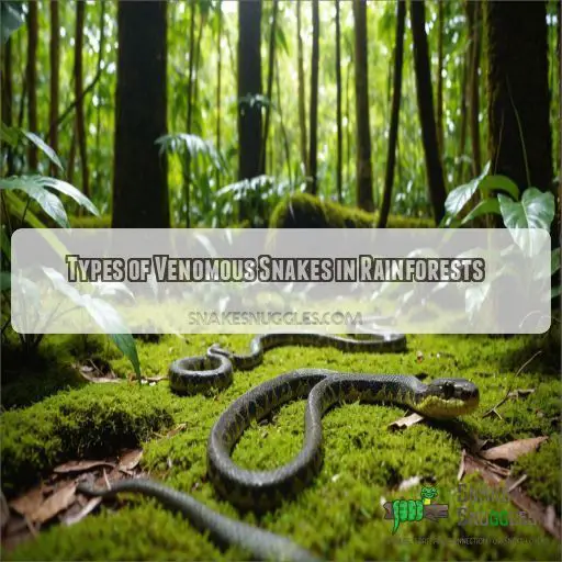 Types of Venomous Snakes in Rainforests