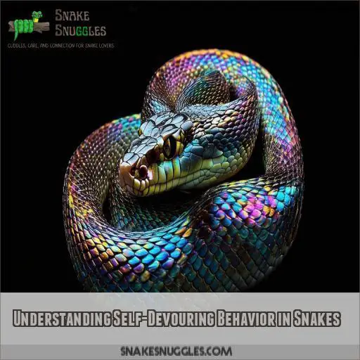 Understanding Self-Devouring Behavior in Snakes