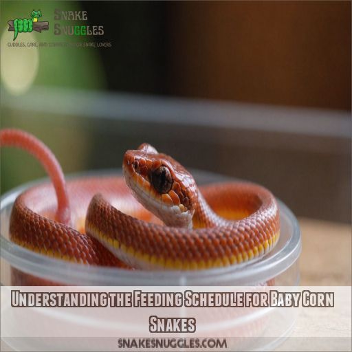 Understanding the Feeding Schedule for Baby Corn Snakes