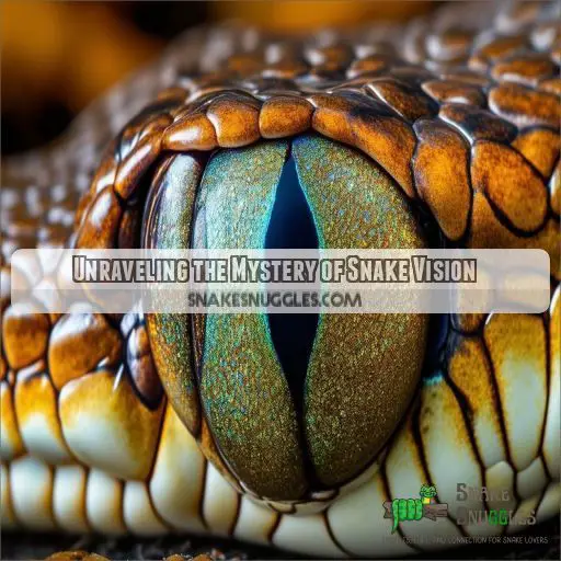 Unraveling the Mystery of Snake Vision