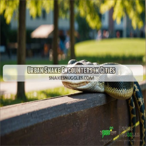 Urban Snake Encounters in Cities