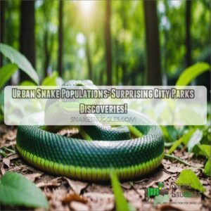 Urban snake populations city parks