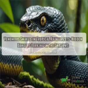 Venomous Snakes in Tropical Rainforests