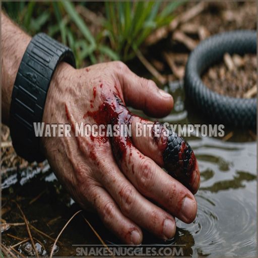 Water Moccasin Bite Symptoms