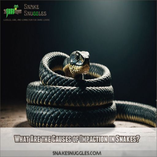 What Are the Causes of Impaction in Snakes