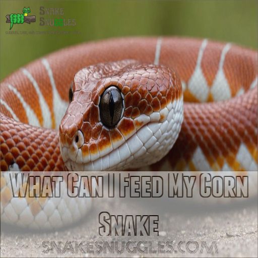 What Can I Feed My Corn Snake