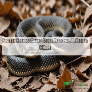 what does an eastern hognose snake look like