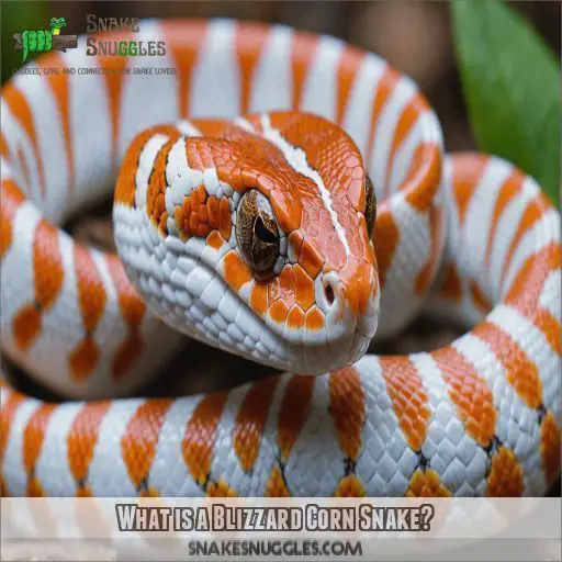 What is a Blizzard Corn Snake