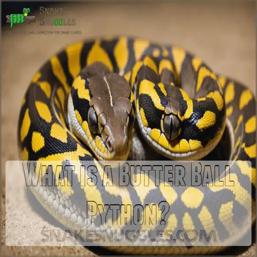 What is a Butter Ball Python