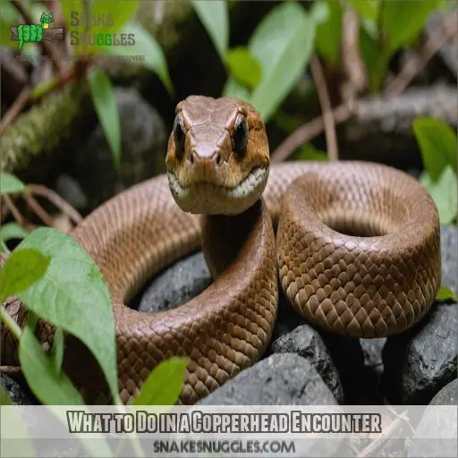 What to Do in a Copperhead Encounter