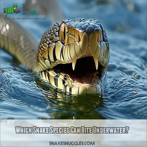 Which Snake Species Can Bite Underwater