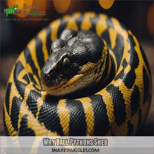 Why Ball Pythons Shed