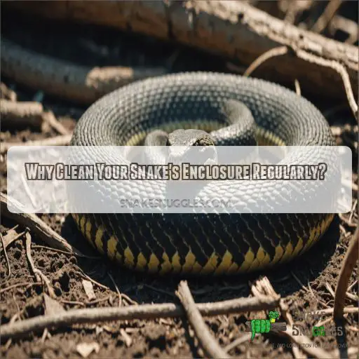 Why Clean Your Snake