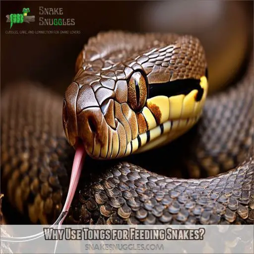 Why Use Tongs for Feeding Snakes