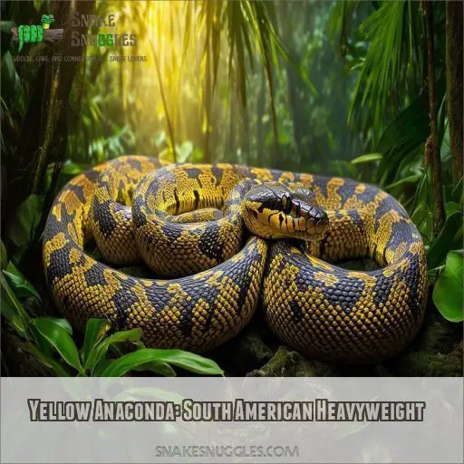 Yellow Anaconda: South American Heavyweight