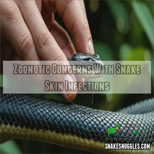 Zoonotic Concerns With Snake Skin Infections