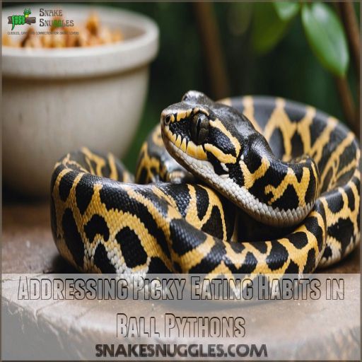 Addressing Picky Eating Habits in Ball Pythons