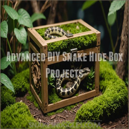 Advanced DIY Snake Hide Box Projects