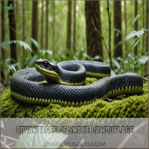 Advantages of Snake Camouflage