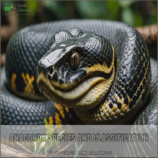 Anaconda Species and Classification