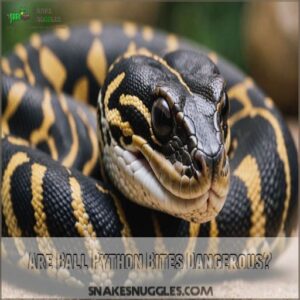 Are Ball Python Bites Dangerous