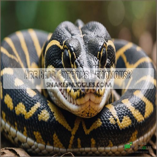 Are Ball Pythons Venomous