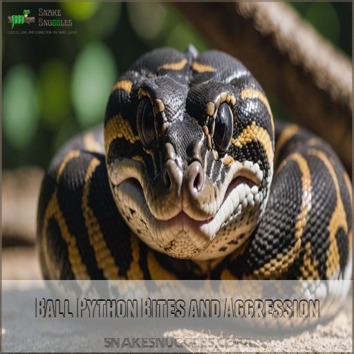 Ball Python Bites and Aggression