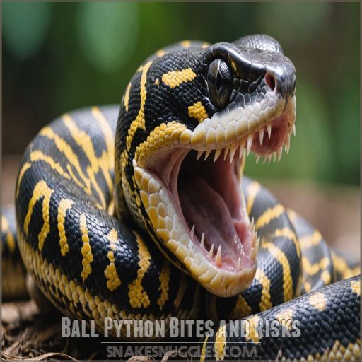 Ball Python Bites and Risks