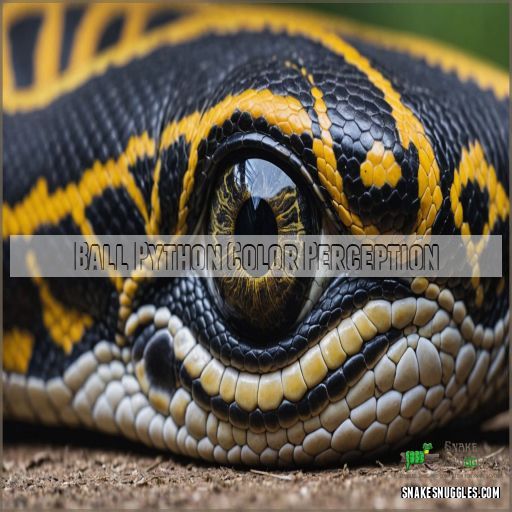 Ball Python Color Perception