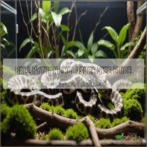 Ball Python Enclosure Size Guide