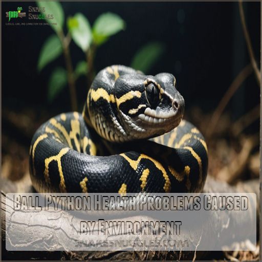 Ball Python Health Problems Caused by Environment