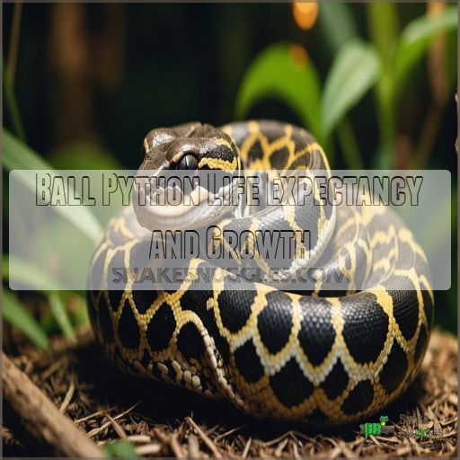 Ball Python Life Expectancy and Growth