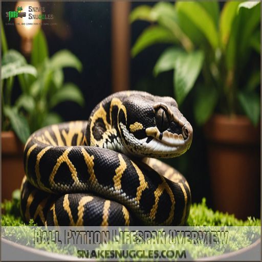 Ball Python Lifespan Overview