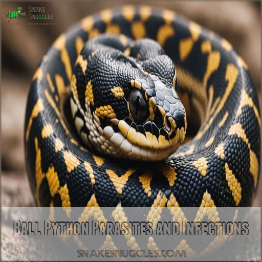 Ball Python Parasites and Infections