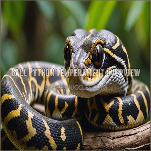 Ball Python Temperament Overview