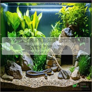 best snake enclosure setup