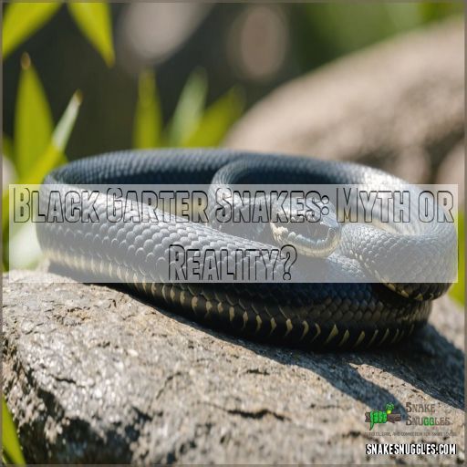 Black Garter Snakes: Myth or Reality