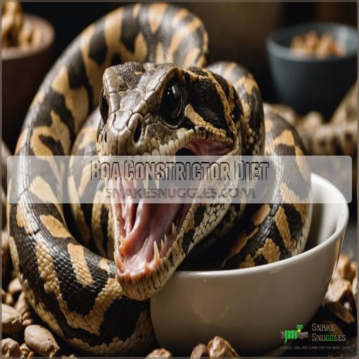 Boa Constrictor Diet