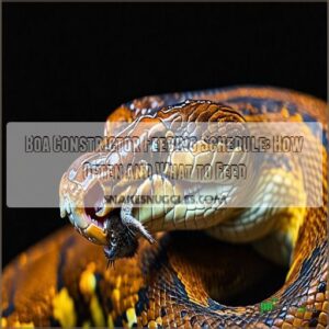 boa constrictor feeding schedule