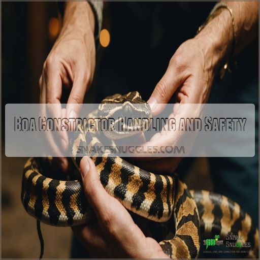 Boa Constrictor Handling and Safety