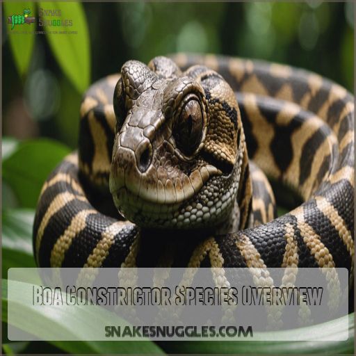 Boa Constrictor Species Overview