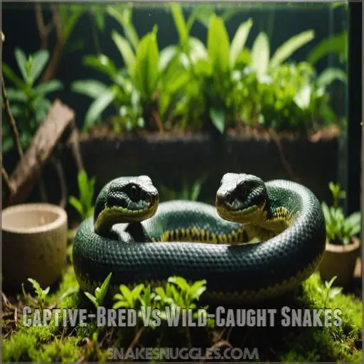 Captive-Bred Vs Wild-Caught Snakes